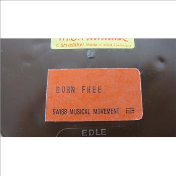 Vintage Hummel Hanging Musical Pull String Box