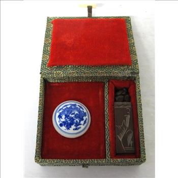 Chinese Chop Stamp/Seal and Red Paste