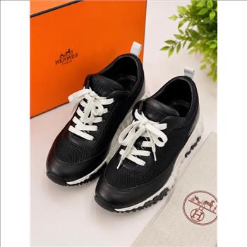 Hermes New Sneakers Bouncing Mesh 390 02 Sz 9