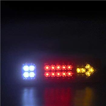 LED Integrated Trailer Lights 12V 2 Pack