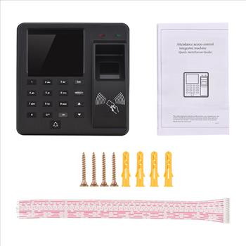 Access Control Attendance Machine Fingerprint Password Model M10
