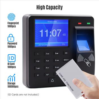 Access Control Attendance Machine Fingerprint Password Model M10