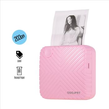 GOOJPRT P6 Pocket Mini Printer Pink