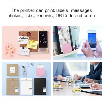 GOOJPRT P6 Pocket Mini Printer Pink