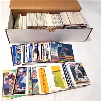 Over 600 Various Baseball Trading Cards