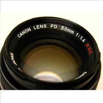 Canon FD SSC 50mm f1.4 Lens