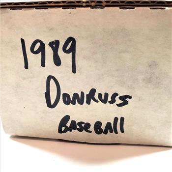 Lot of Over 600 Donrus 1989 Baseball Trading Cards