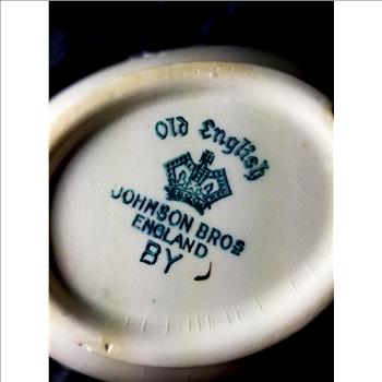 Vintage Old English Johnson Bros Porcelain Gravy Boat