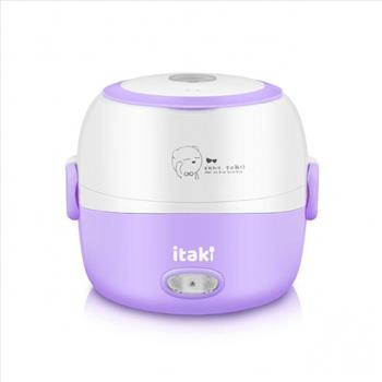 ITAKI Electric Lunch Box Purple New Open Box
