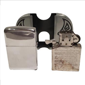 Ace of Spades Lighter Belt Buckle Combo