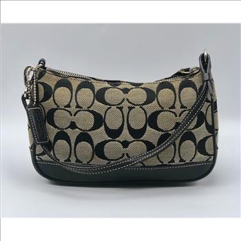 Coach Signature Demi Bag Black/Gray #6094