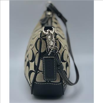 Coach Signature Demi Bag Black/Gray #6094