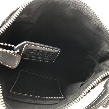 Coach Signature Demi Bag Black/Gray #6094