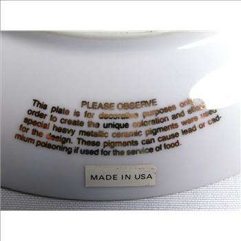 Toco Toucan 1981 Limited Edition Collectors Plate