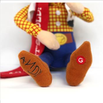 DISNEY PIXAR - TOY STORY - XMAS PLUSH TALKING WOODY
