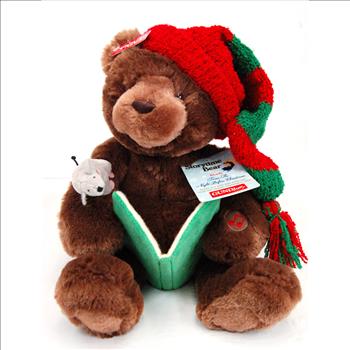 Christmas - Animated Storytelling Plush Christmas Bear from GUND