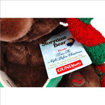 Christmas - Animated Storytelling Plush Christmas Bear from GUND