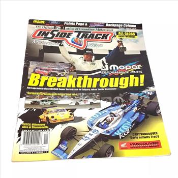 Vintage Sept 2002 Inside Track Motorsport News Volume 6 Issue 11 Canada