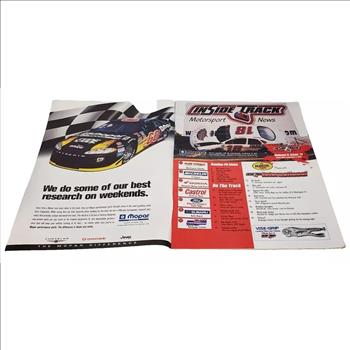 Vintage Sept 2002 Inside Track Motorsport News Volume 6 Issue 11 Canada