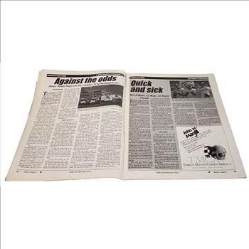 Vintage Sept 2002 Inside Track Motorsport News Volume 6 Issue 11 Canada