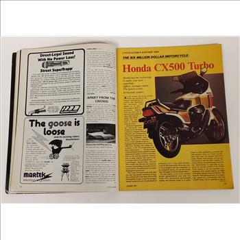 Vintage UK Cycle Guide Special Edition Magazine Jan 1981 Issue