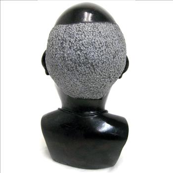 Shona Serpentine Bust of an African Man-by Artist T.M.Gidi