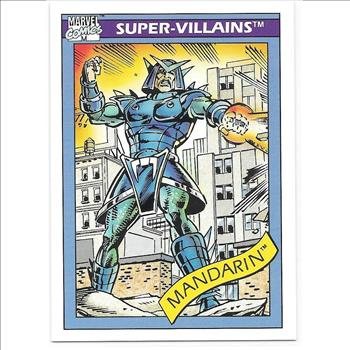 1990 Marvel Super Heroes Trading Card Series 1 Impel - Mandarin #76