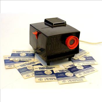 View-Master Projector & 8 Reels