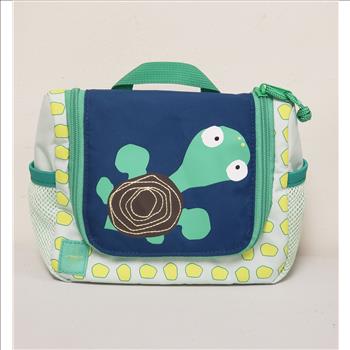 Lassig Kids Mini Toiletry Wash Bag Wildlife Tortoise