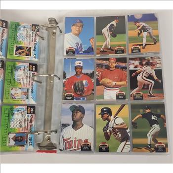 Vintage USA 1990 Fleer Stadium Club MLB Baseball Card Lot of 570 PCS