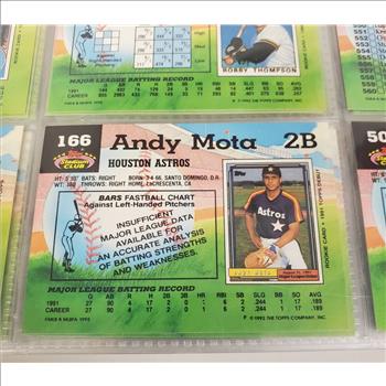 Vintage USA 1990 Fleer Stadium Club MLB Baseball Card Lot of 570 PCS