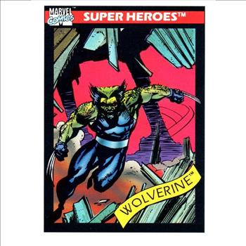 1990 Marvel Universe SERIES 1 Wolverine #37 Card