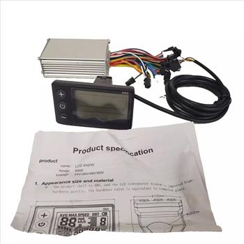 Motor Brushless Controller With S866 LCD Display Panel Kit For Electric Bike