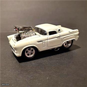 Vintage 2002 Mighty Machines Funline Thunderbird Drag Car Die Cast 1:64