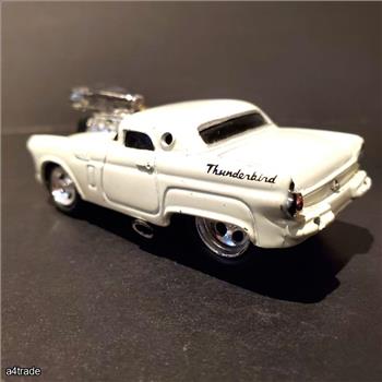 Vintage 2002 Mighty Machines Funline Thunderbird Drag Car Die Cast 1:64