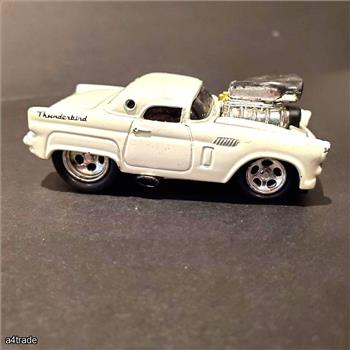 Vintage 2002 Mighty Machines Funline Thunderbird Drag Car Die Cast 1:64