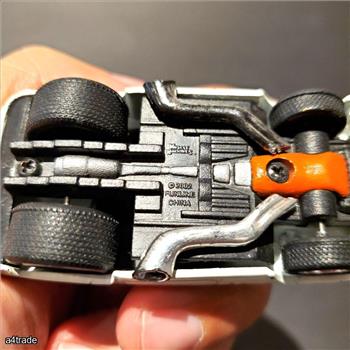 Vintage 2002 Mighty Machines Funline Thunderbird Drag Car Die Cast 1:64