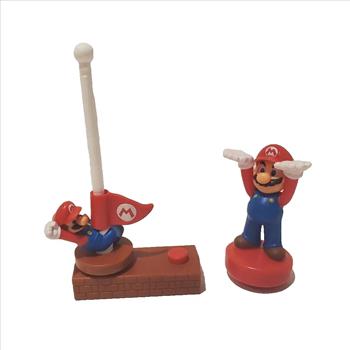 2018 2 McDonald's Happy Meal Toys Super Mario Bros