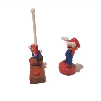 2018 2 McDonald's Happy Meal Toys Super Mario Bros