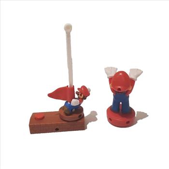 2018 2 McDonald's Happy Meal Toys Super Mario Bros
