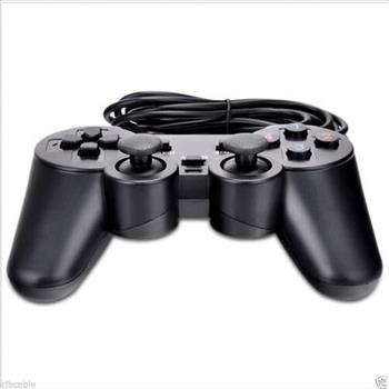 USB Wired Dual Shock Gamepad Controller Joypad Pad Shock 2 For PC Notebook New