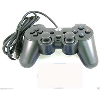 USB Wired Dual Shock Gamepad Controller Joypad Pad Shock 2 For PC Notebook New