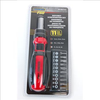 NEW 11 Piece DURAMAX Ratchet Screwdriver Set