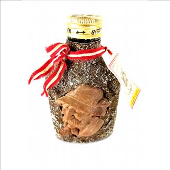 Vintage German Small Glass Bottle Flask