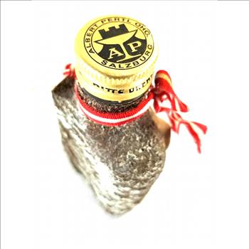 Vintage German Small Glass Bottle Flask