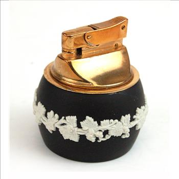 Vintage Black/White WEDGWOOD Lighter