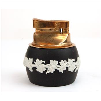Vintage Black/White WEDGWOOD Lighter