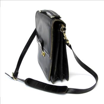 Vintage Raykell Leather Shoulder Attache Case