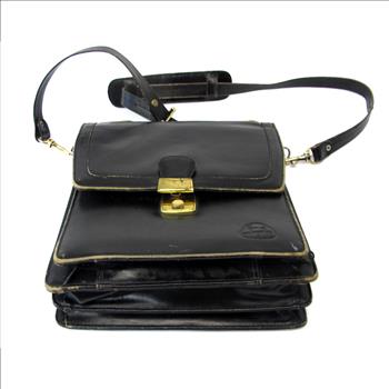 Vintage Raykell Leather Shoulder Attache Case