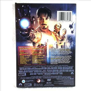 Iron Man (2008, Ultimate 2 Disc Edition) Marvel Movie With Shiny Slipcover